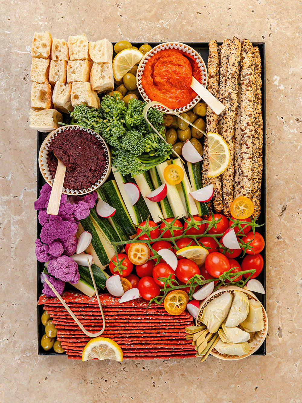 Plateau Dips Crudités 🌱