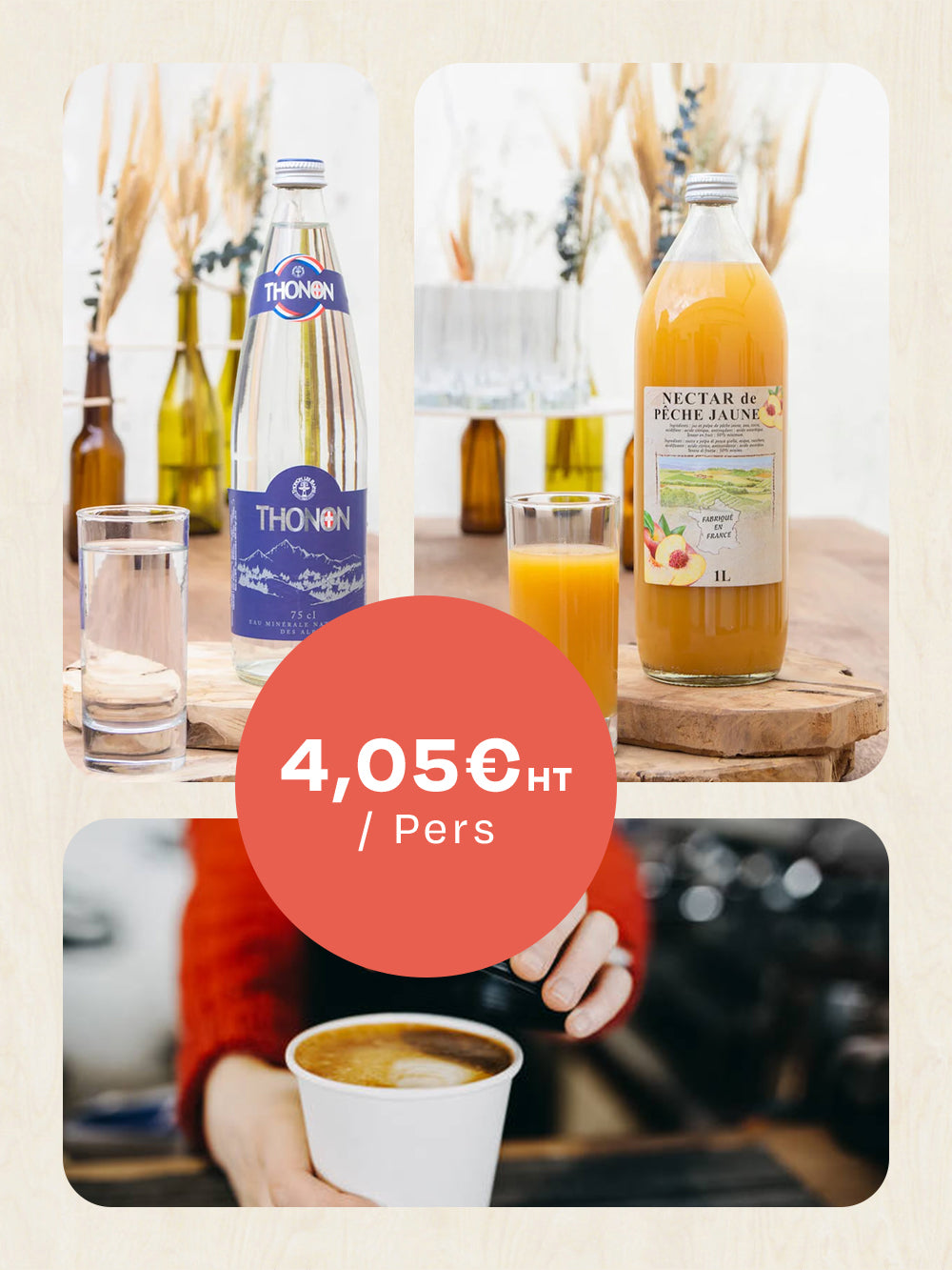 Formule Pause - Boissons complètes