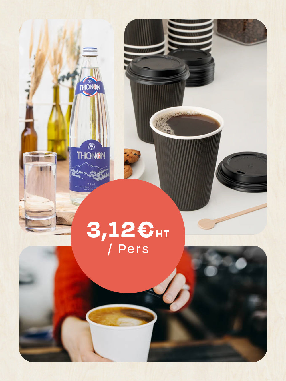 Formule Pause - Boissons d'accueil