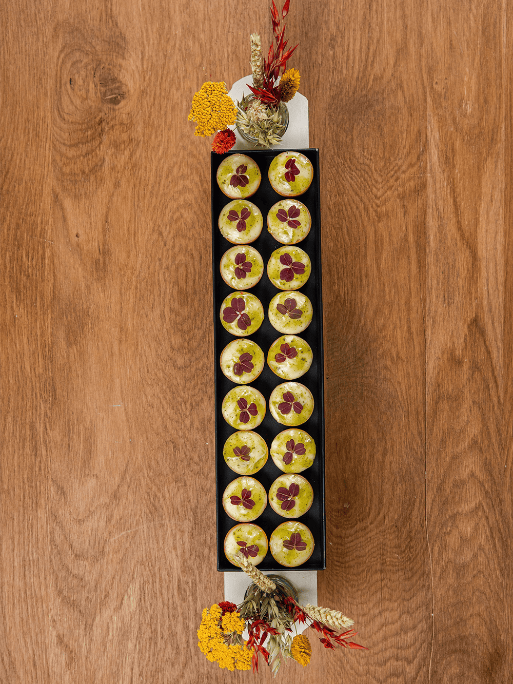 24 Minis Tartelettes Citron Yuzu
