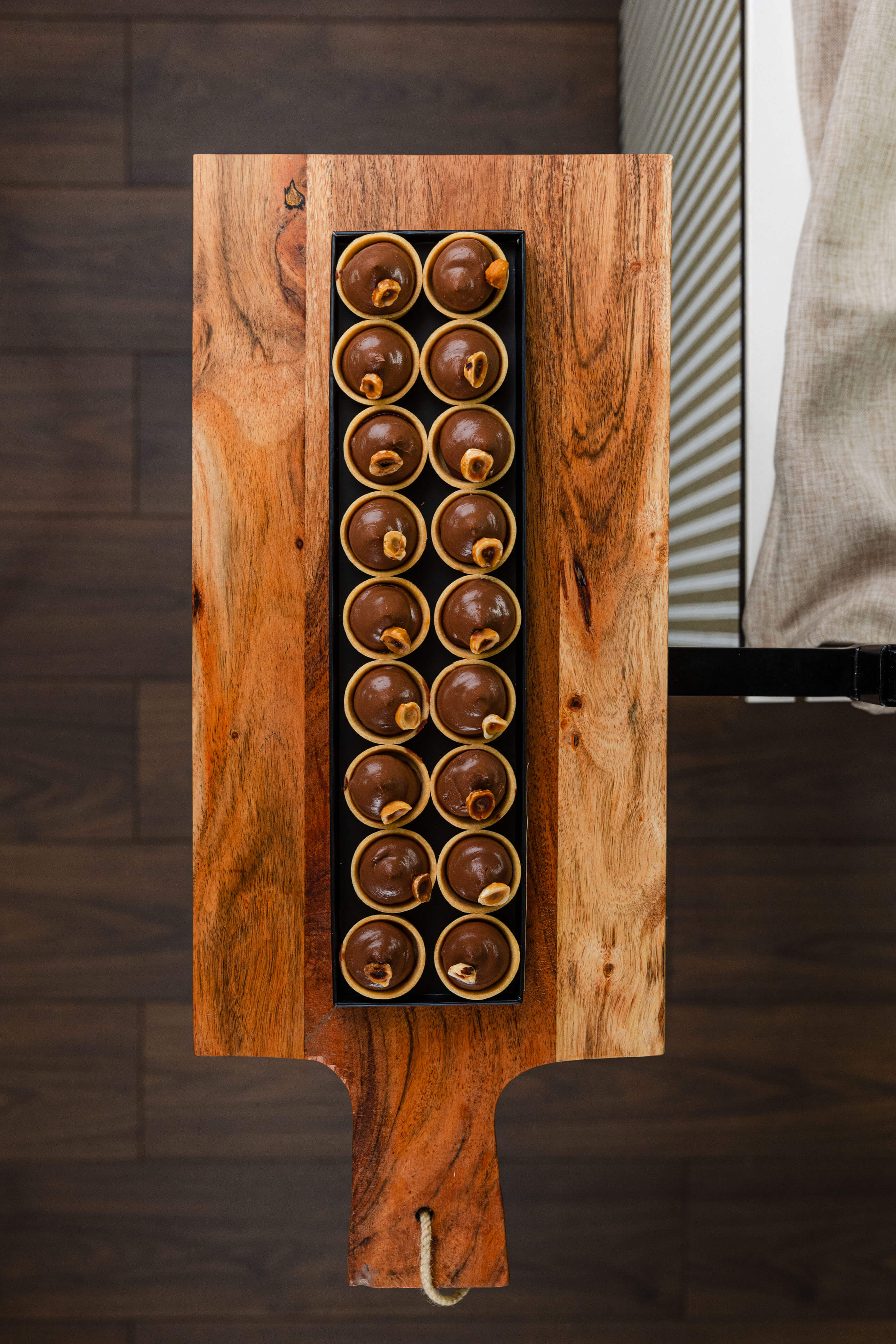 Minis Tartelettes Chocolat et Praliné Noisette