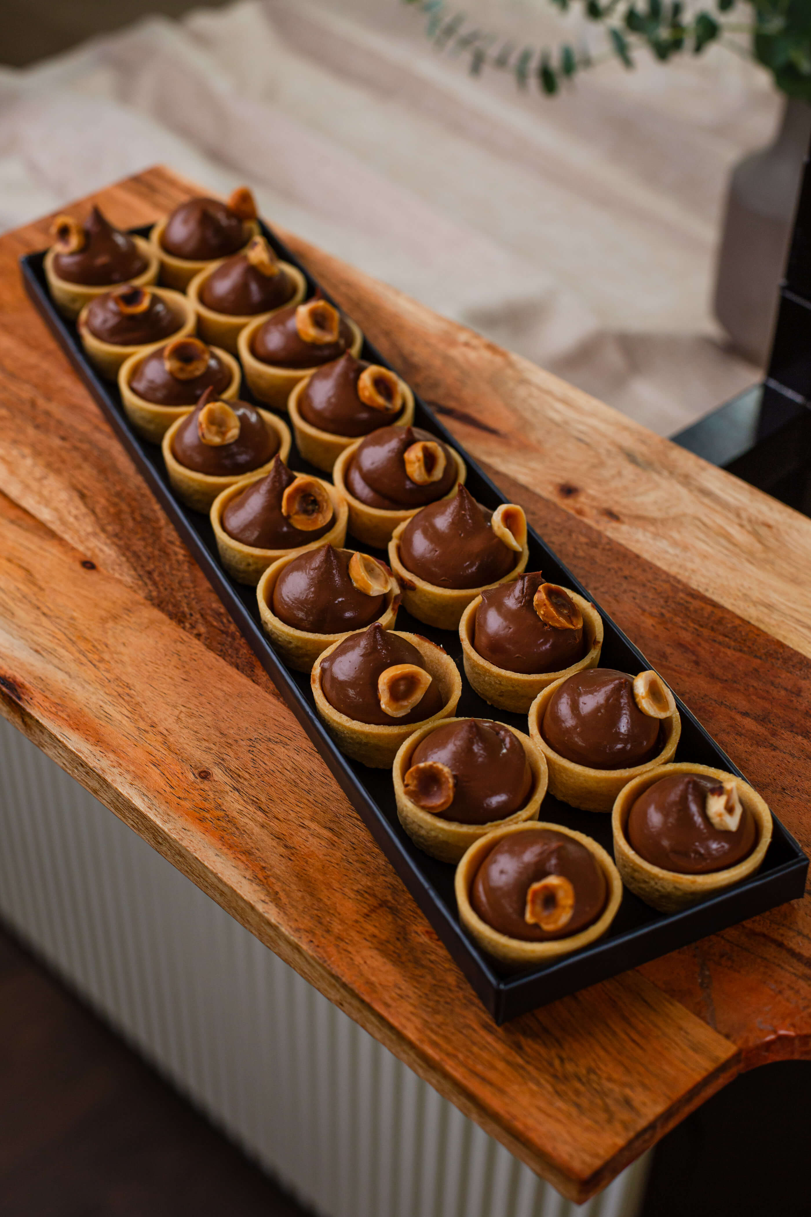 Minis Tartelettes Chocolat et Praliné Noisette
