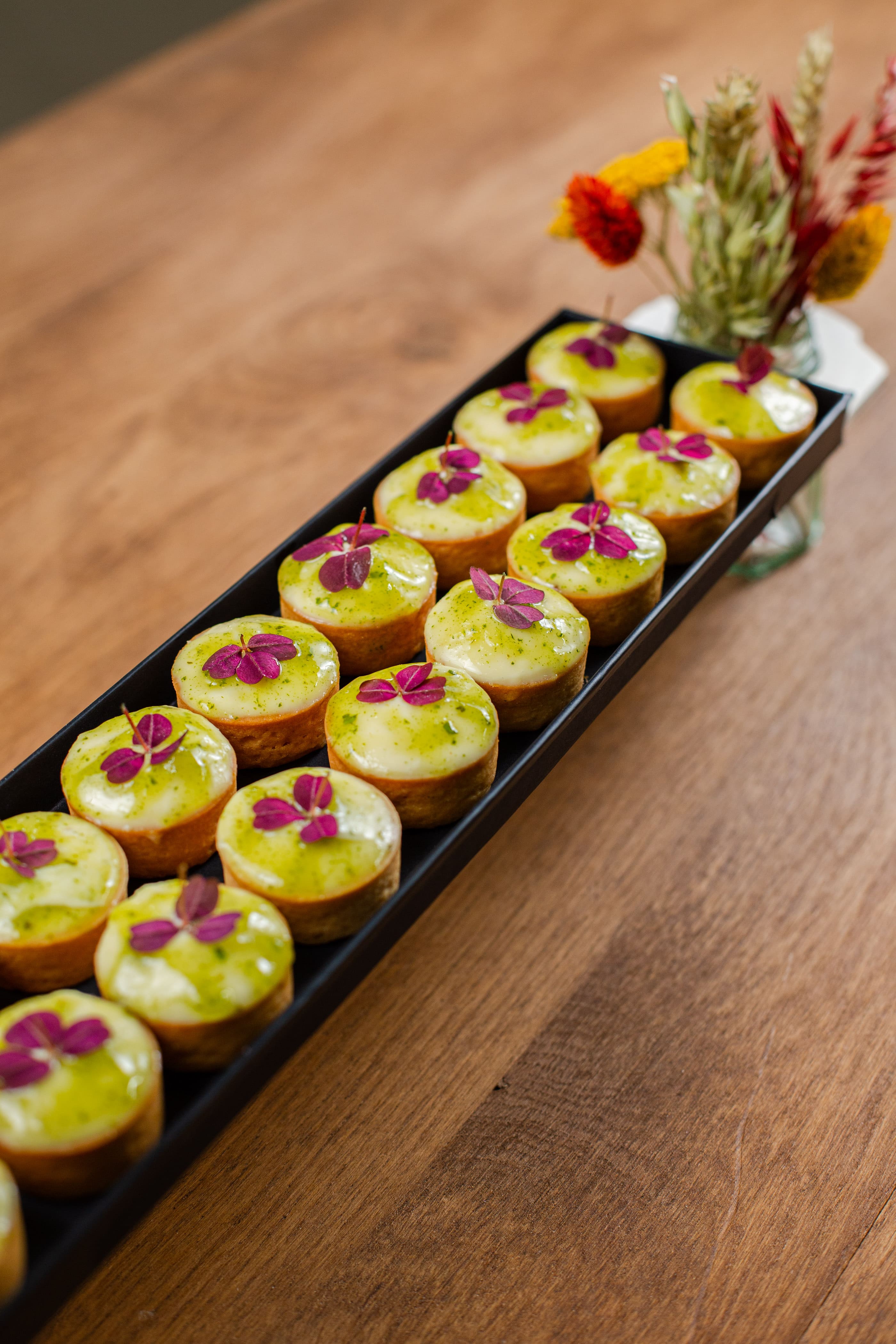 24 Minis Tartelettes Citron Yuzu