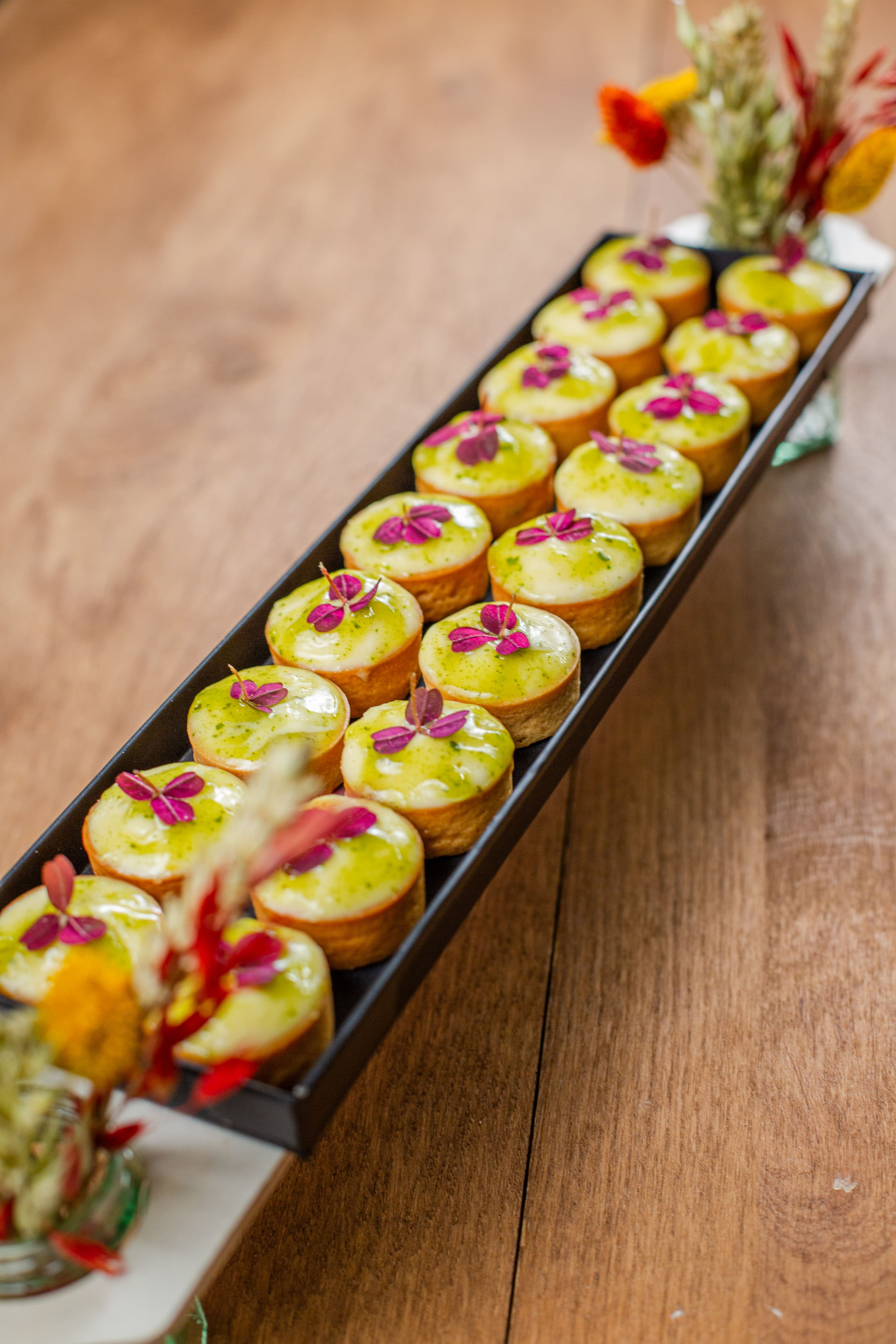 24 Minis Tartelettes Citron Yuzu