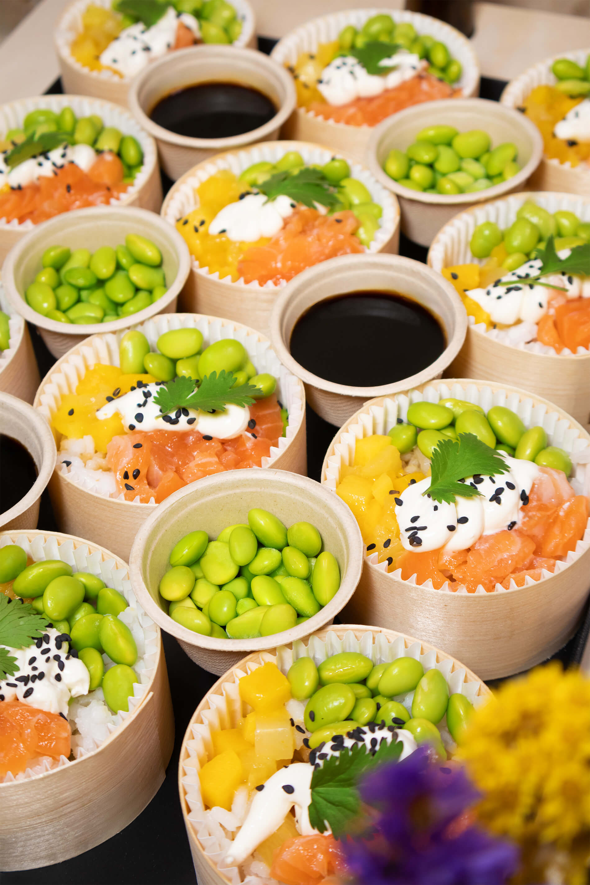 12 Poke bowls - Saumon
